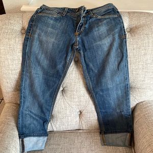 Cropped Peoples Liberation jeans